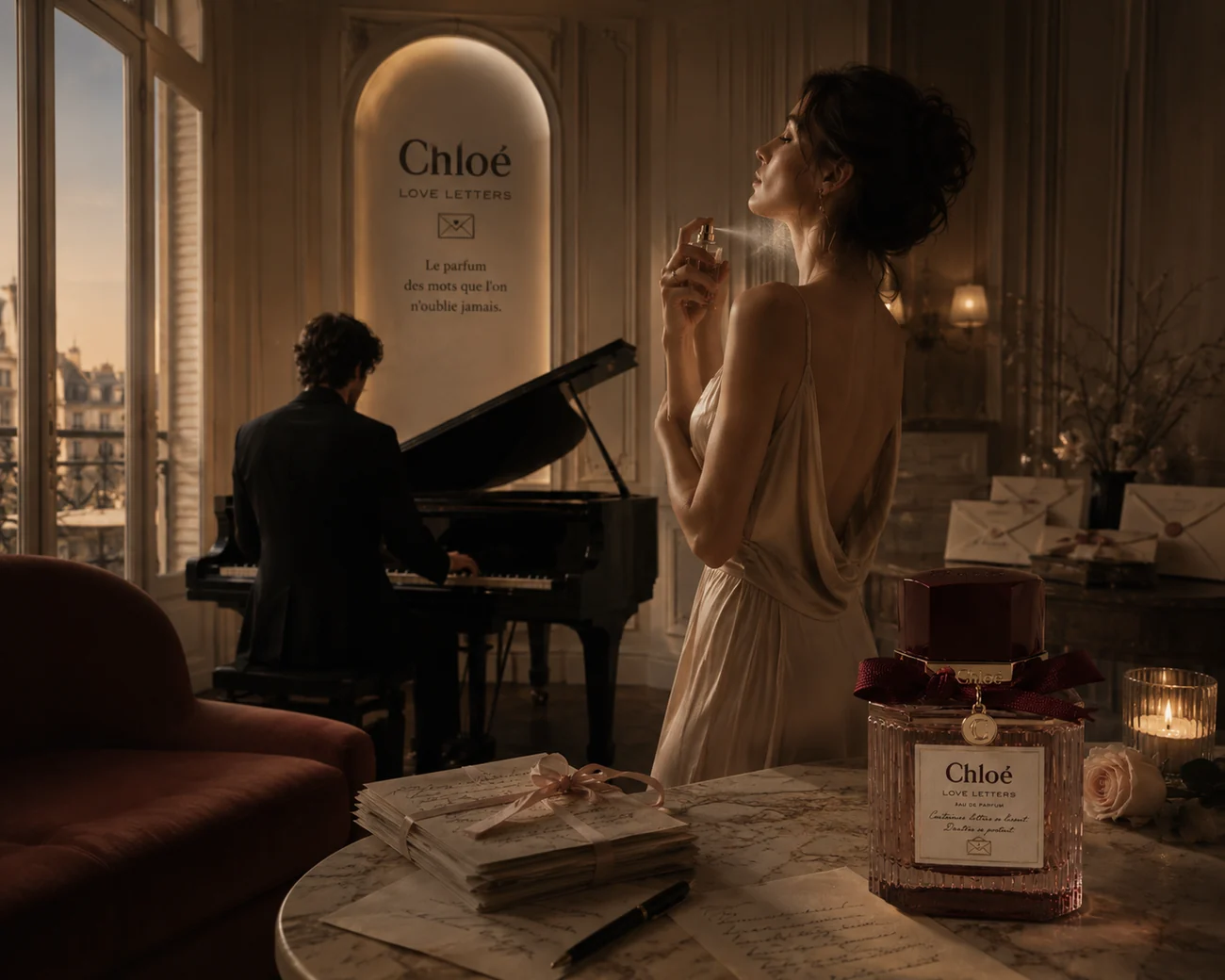 Film publicitaire Chloé Love Letters