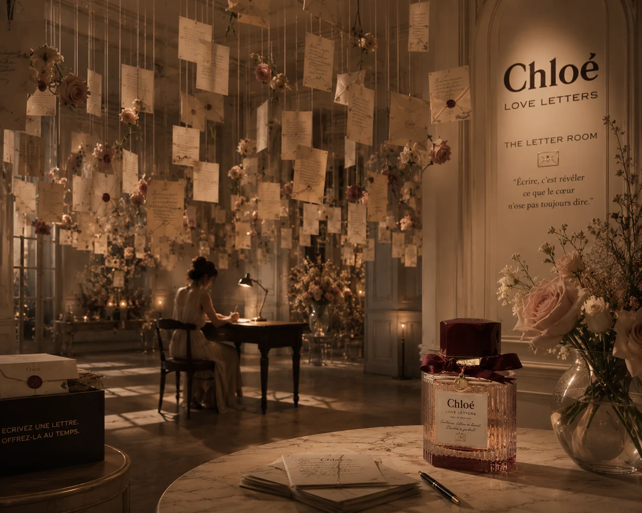 Expérience immersive Chloé Love Letters
