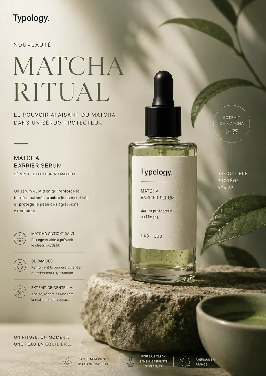 Layout campagne Typology Matcha Ritual